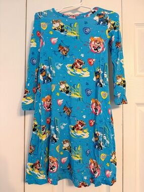 Paw Patrol/Bellabu Bear 2T Girls' Long Sleeve Gown